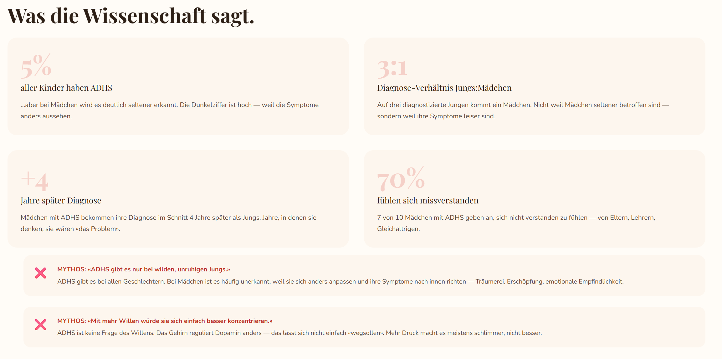 Wissenschaftliche ADHS-Infos
