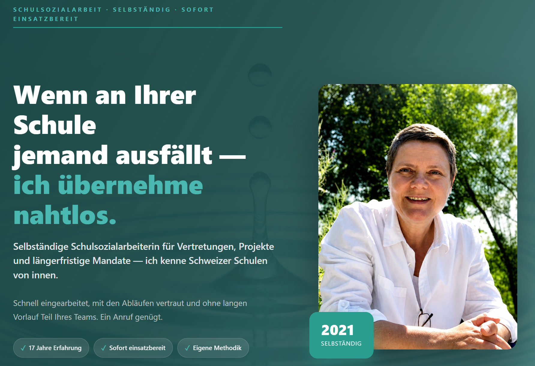 auf-den-punkt-gebracht.ch, Susann Zilinski, neue Seite