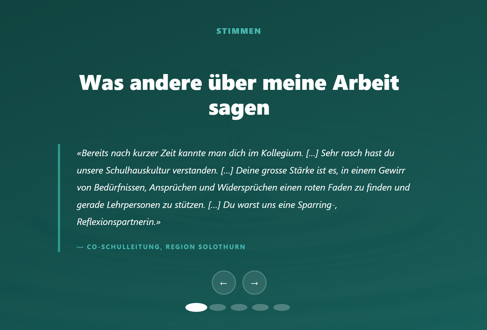 Stimmen nachher